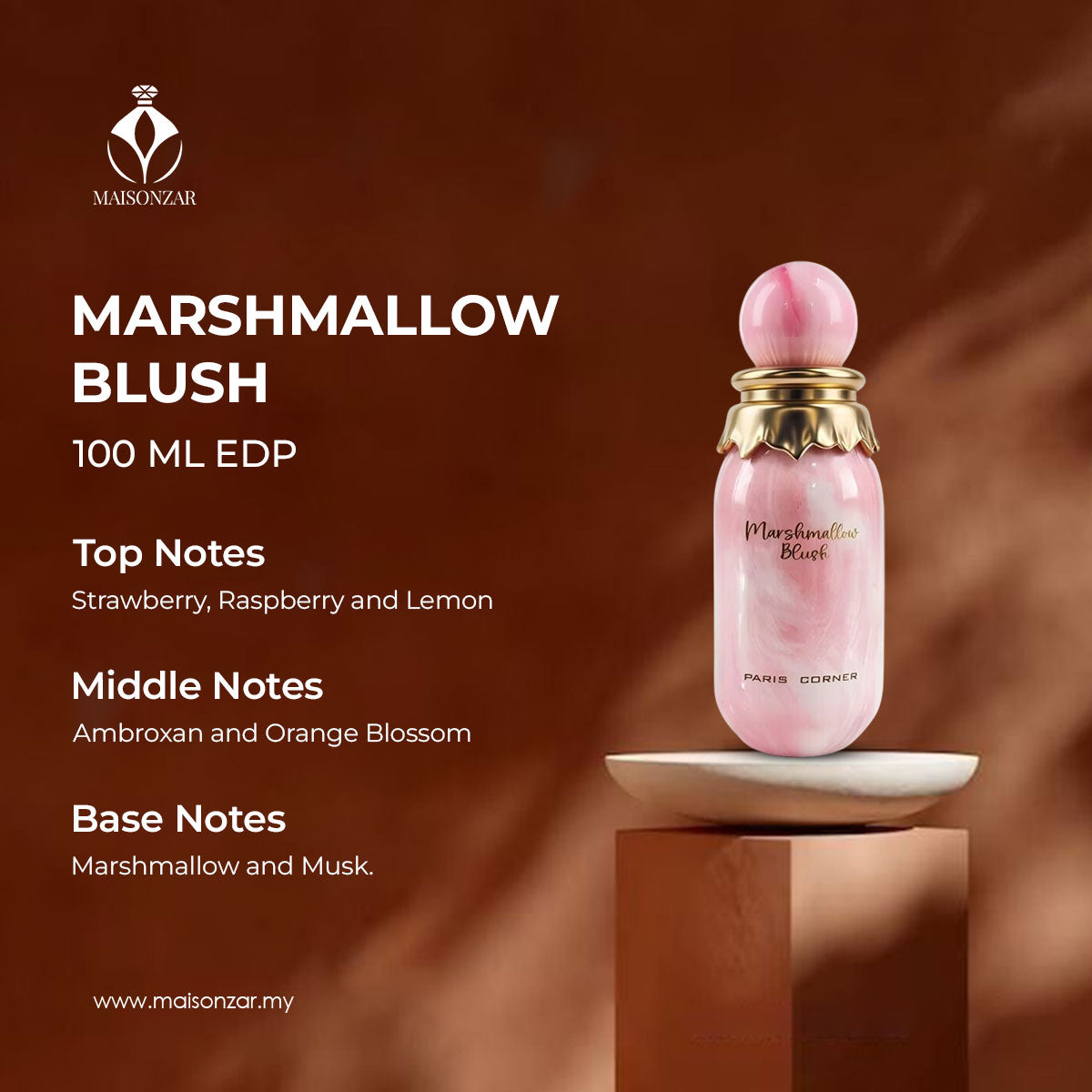 Marshmallow Blush by Paris Corner